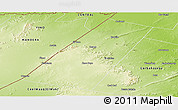 Physical Panoramic Map of Beled Xaawo (Bula-hawa)