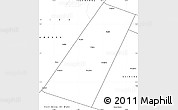 Blank Simple Map of Beled Xaawo (Bula-hawa)