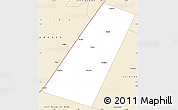 Classic Style Simple Map of Beled Xaawo (Bula-hawa)