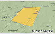 Savanna Style 3D Map of Dolow