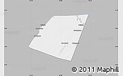 Gray Map of Dolow, single color outside