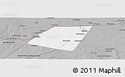 Gray Panoramic Map of Dolow