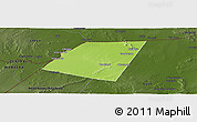 Physical Panoramic Map of Dolow, darken