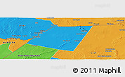 Political Panoramic Map of Dolow
