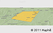 Savanna Style Panoramic Map of Dolow