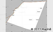 Gray Simple Map of Dolow