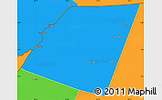 Political Simple Map of Dolow
