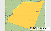 Savanna Style Simple Map of Dolow