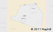 Classic Style 3D Map of Luuk, single color outside