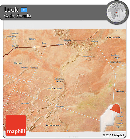 Satellite 3D Map of Luuk
