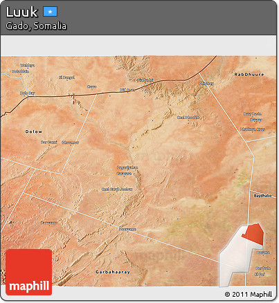 Satellite 3D Map of Luuk