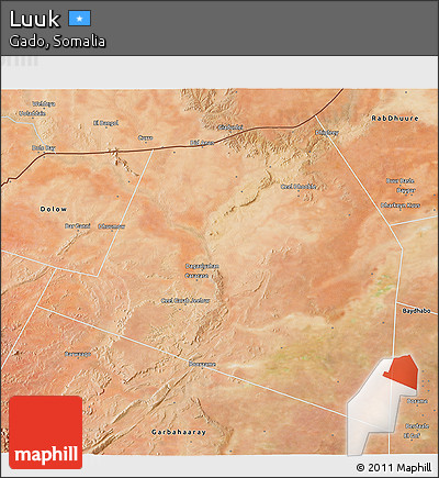 Satellite 3D Map of Luuk