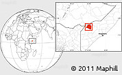 Blank Location Map of Luuk