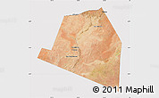 Satellite Map of Luuk, cropped outside
