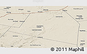 Shaded Relief Panoramic Map of Luuk
