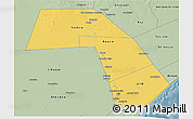Savanna Style 3D Map of J. Dhexe