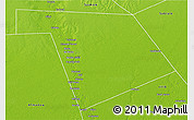 Physical 3D Map of Bu'aale