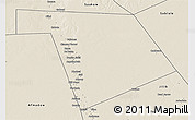 Shaded Relief 3D Map of Bu'aale