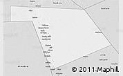 Silver Style 3D Map of Bu'aale