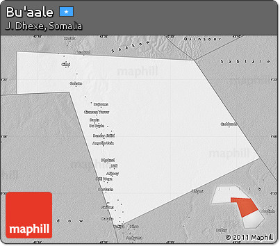 Gray Map of Bu'aale