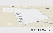 Classic Style Panoramic Map of Bu'aale