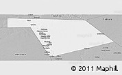 Gray Panoramic Map of Bu'aale