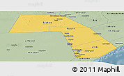 Savanna Style Panoramic Map of J. Dhexe