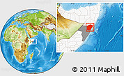 Physical Location Map of Jariiban, highlighted country, highlighted parent region