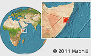 Satellite Location Map of Jariiban