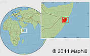 Savanna Style Location Map of Jariiban