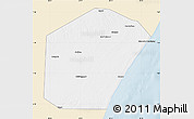Classic Style Map of Jariiban, single color outside