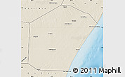 Shaded Relief Map of Jariiban