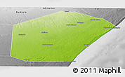 Physical Panoramic Map of Jariiban, desaturated