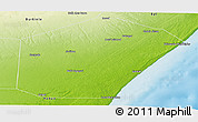 Physical Panoramic Map of Jariiban