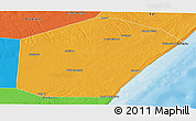 Political Panoramic Map of Jariiban