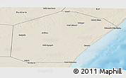 Shaded Relief Panoramic Map of Jariiban