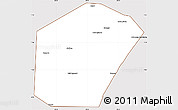 Classic Style Simple Map of Jariiban, cropped outside