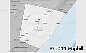 Gray 3D Map of Xarardheere (Harardere)