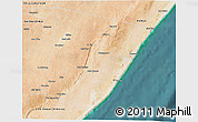 Satellite 3D Map of Xarardheere (Harardere)
