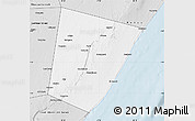 Silver Style Map of Xarardheere (Harardere)