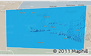 Political 3D Map of Xudun, lighten, semi-desaturated