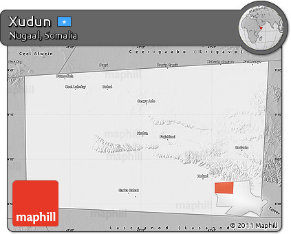 Gray Map of Xudun