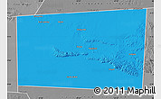 Political Map of Xudun, desaturated