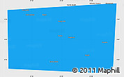 Political Simple Map of Xudun, single color outside