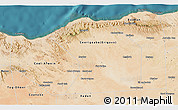 Satellite 3D Map of Sanaag