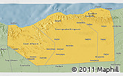 Savanna Style 3D Map of Sanaag