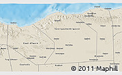 Shaded Relief 3D Map of Sanaag