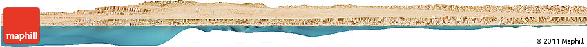 Satellite Horizon Map of Ceerigaabo (Erigavo)
