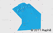 Political Map of Ceerigaabo (Erigavo), cropped outside