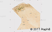 Satellite Map of Ceerigaabo (Erigavo), cropped outside